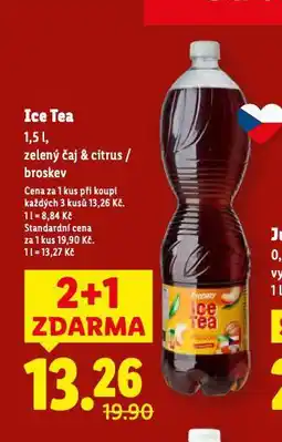 Lidl Ice tea nabídka