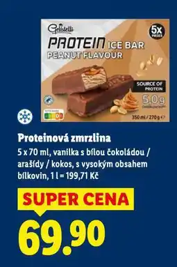 Lidl Proteinová zmrzlina nabídka