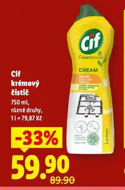 Lidl Cif krémový čisticí prostředek nabídka