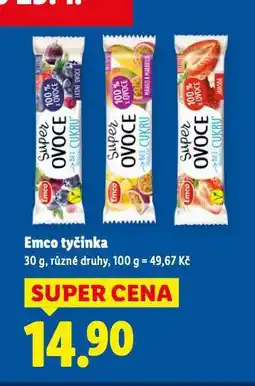 Lidl Emco tyčinka nabídka