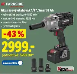 Lidl Parkside aku rázový utahovák nabídka