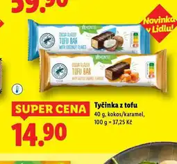 Lidl Tyčinka z tofu nabídka