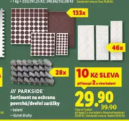 Lidl Parkside sortiment na ochranu povrchů nabídka