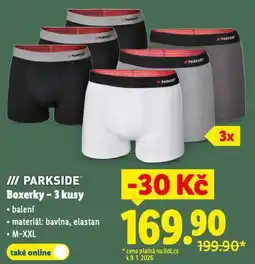 Lidl Boxerky nabídka