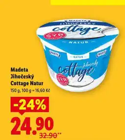 Lidl Madeta jihočeský cottage sýr nabídka