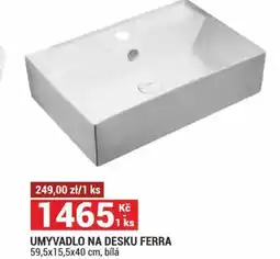 Merkury Market Umyvadlo na desku ferra nabídka