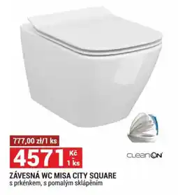 Merkury Market Závesná wc misa city square nabídka