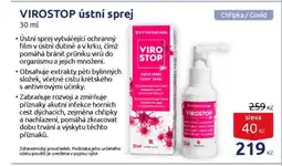 Benu VIROSTOP ústní sprej nabídka