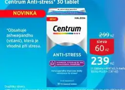 Benu Centrum Anti-stress nabídka