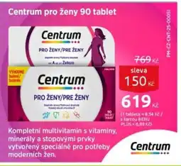 Benu Centrum pro ženy nabídka