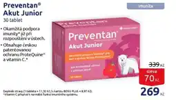 Benu PreventanⓇ Akut Junior nabídka