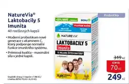 Benu NatureViaⓇ Laktobacily 5 Imunita nabídka
