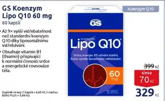 GS Koenzym Lipo Q10