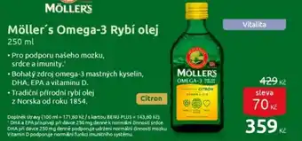 Möller's Omega-3 Rybí olej
