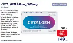 Benu Cetalgen nabídka