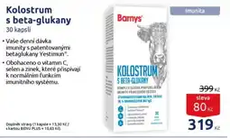 Benu Kolostrum s beta-glukany nabídka