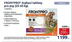 Benu FRONTPRO® žvýkací tablety pro psy nabídka