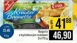 Jip Bageta s bylinkovým máslem nabídka