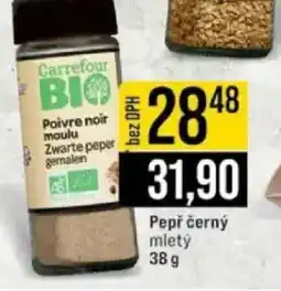 Jip Carrefour Bio Pepř černý mletý nabídka