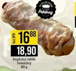 Jip Anglický rohlík řemeslný nabídka