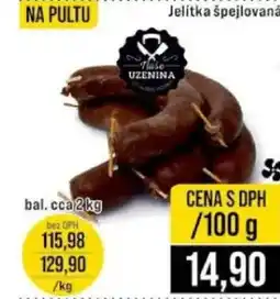 Jip Jelitka špejlovaná nabídka