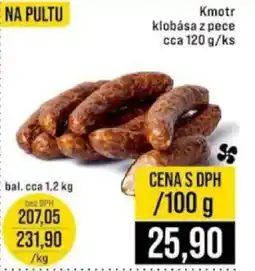 Jip Kmotr klobása z pece nabídka