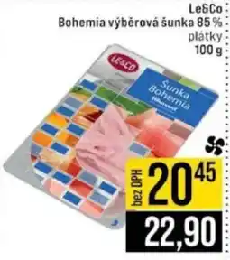 Jip Le&Co Bohemia výběrová šunka 85% nabídka
