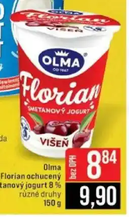 Jip OLMA Florian ochucený smetanový jogurt 8% nabídka