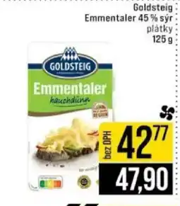 Jip Goldsteig Emmentaler 45% sýr plátky nabídka