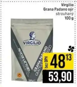 Jip Virgilio Grana Padano sýr strouhaný nabídka