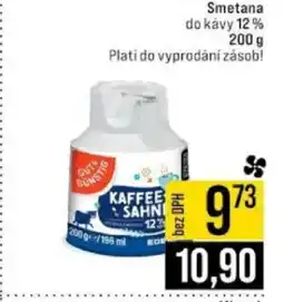 Jip Smetana do kávy 12% nabídka