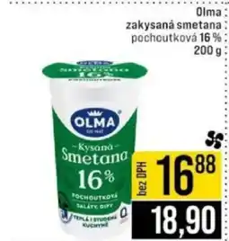 Jip OLMA zakysaná smetana pochoutková 16 % nabídka