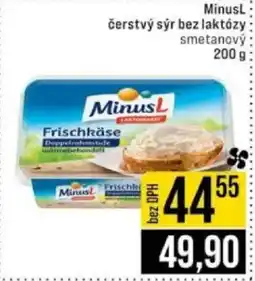 Jip MinusL čerstvý sýr bez laktózy smetanový nabídka