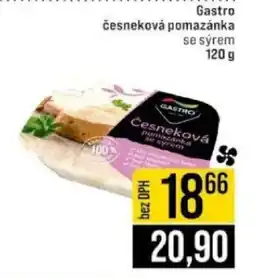 Jip GASTRO česneková pomazánka nabídka