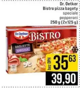 Jip Dr. Oetker Bistro pizza bagety nabídka