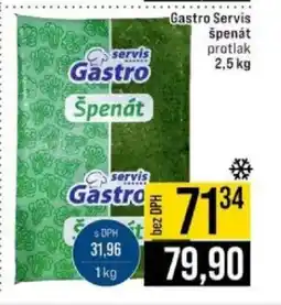 Jip Gastro Servis špenát protlak nabídka