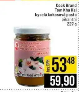 Jip Cock Brand Tom Kha Kai kyselá kokosová pasta nabídka