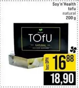 Jip Soy'n'Health tofu natural nabídka