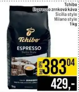 Jip Tchibo Espresso zrnková káva nabídka