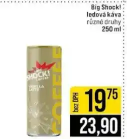Jip Big Shock! ledová káva nabídka