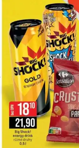 Jip Big Shock! energy drink nabídka