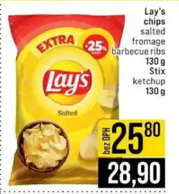 Jip Lay's chips nabídka