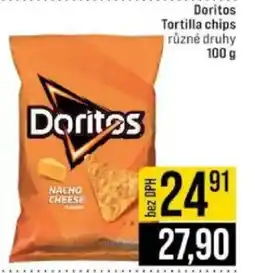 Jip Doritos Tortilla chips nabídka