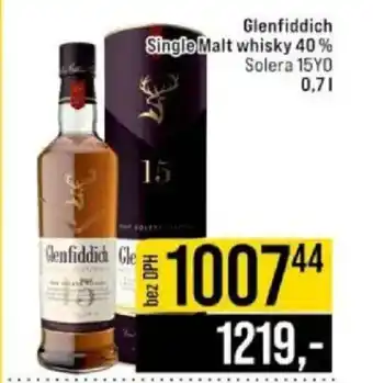 Glenfiddich Single Malt whisky 40%