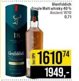 Jip Glenfiddich Single Malt whisky 40% nabídka