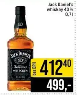 Jip Jack Daniel's whiskey 40% nabídka