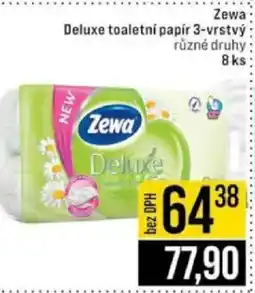 Jip Zewa Deluxe toaletní papír 3-vrstvý nabídka