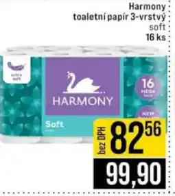 Jip Harmony toaletní papír 3-vrstvý nabídka