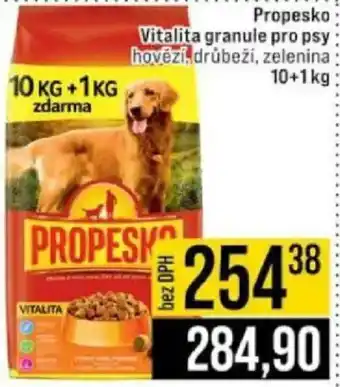 Jip Propesko Vitalita granule pro psy nabídka