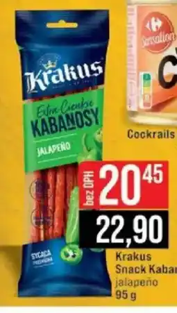 Jip Krakus Snack Kabanos jalapeño nabídka